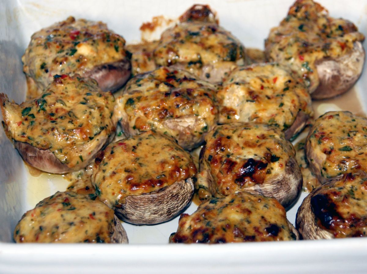 Gefüllte Champignon überbacken – 1001food.de
