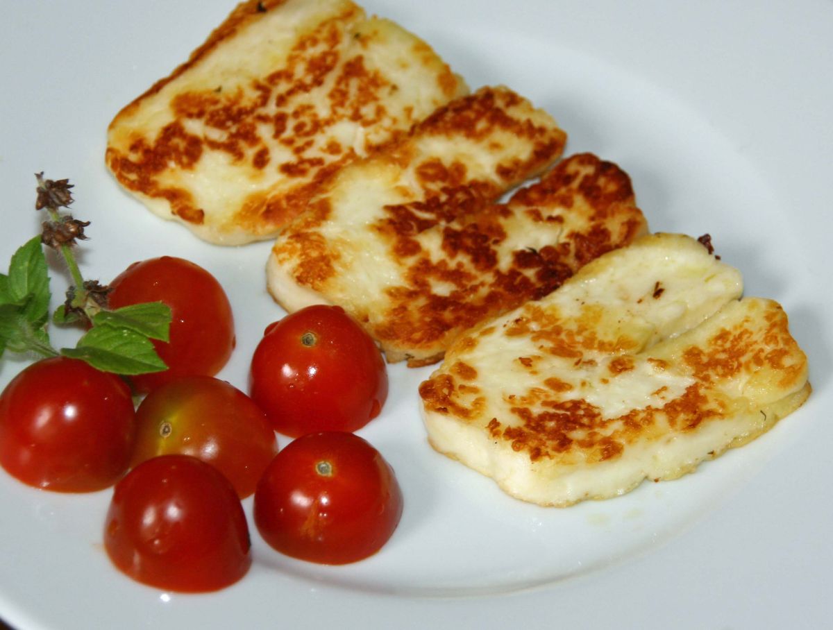 gebratenerHalloumi