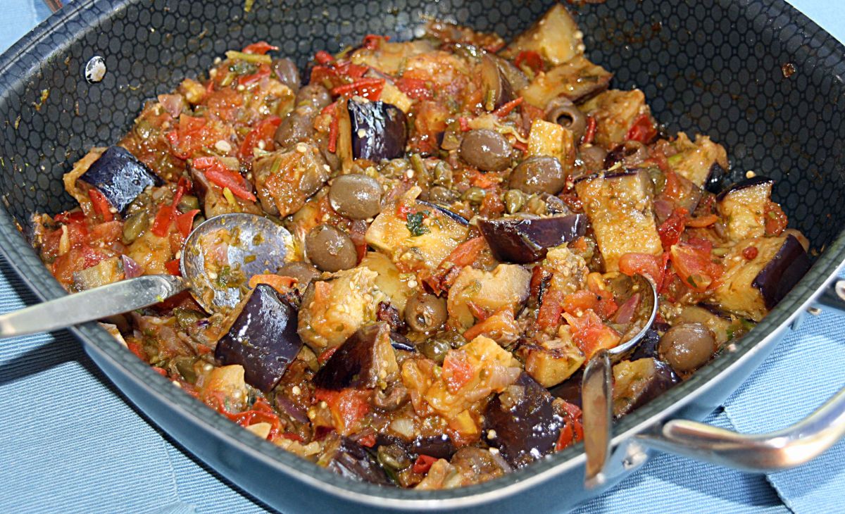 Caponata_sizil.Auberginenauflauf