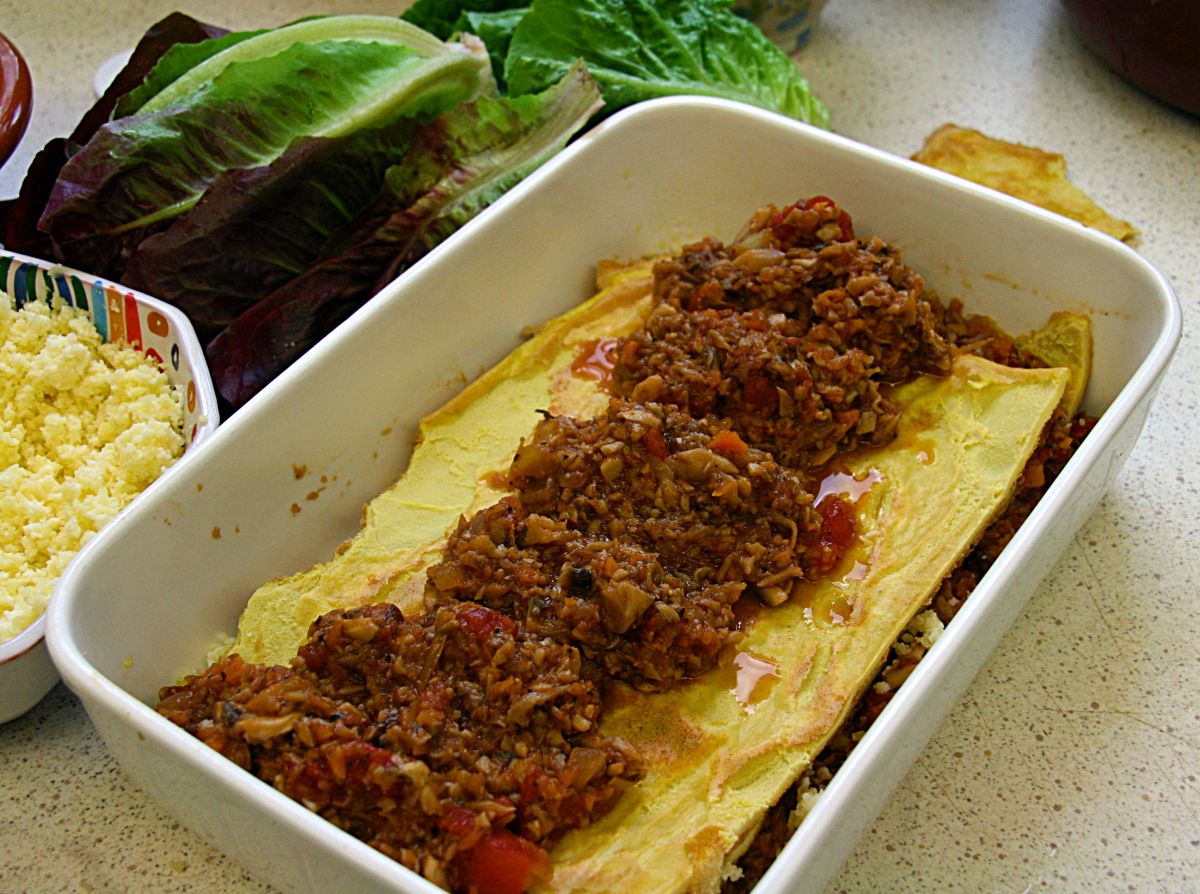 Pilzlasagne_Lowcarb