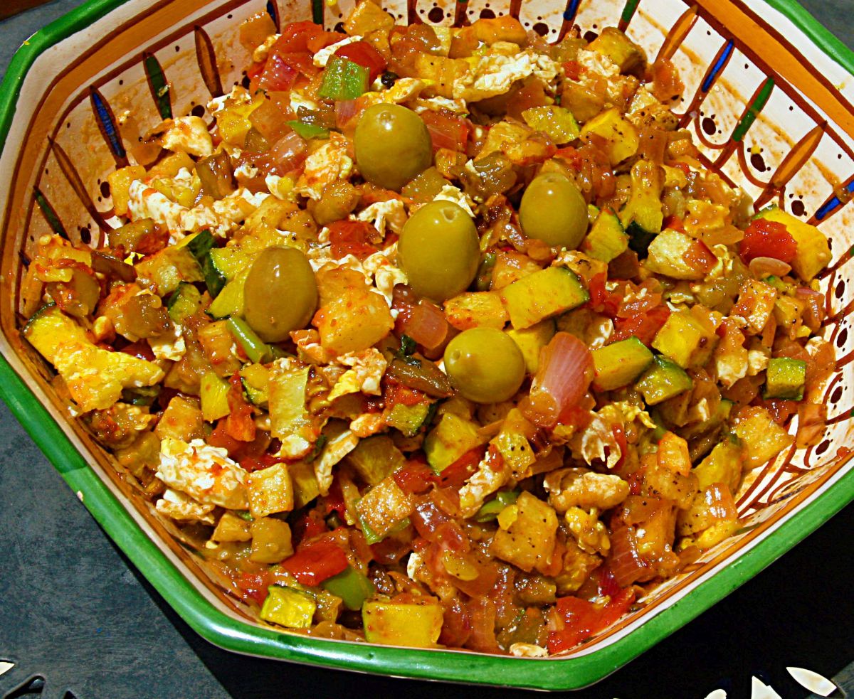 Tunesisches Kafteji – frittiertes Gemüse mit Ei – 1001food.de