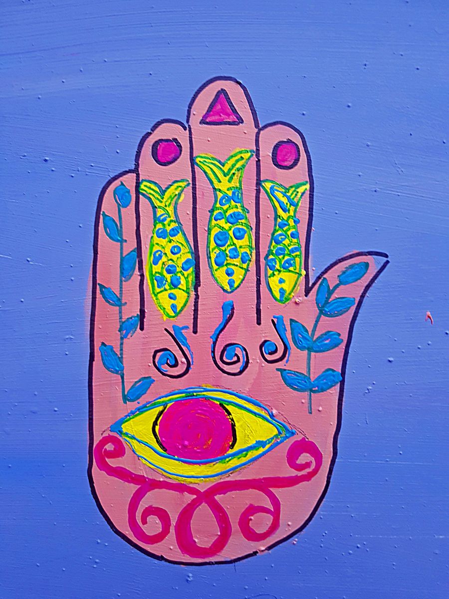 gemalteHand